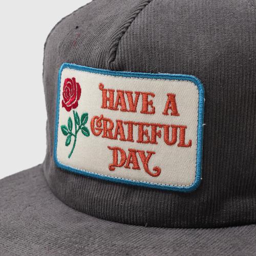 GRATEFUL DAY CORDUROY CAP -BOX LOGO