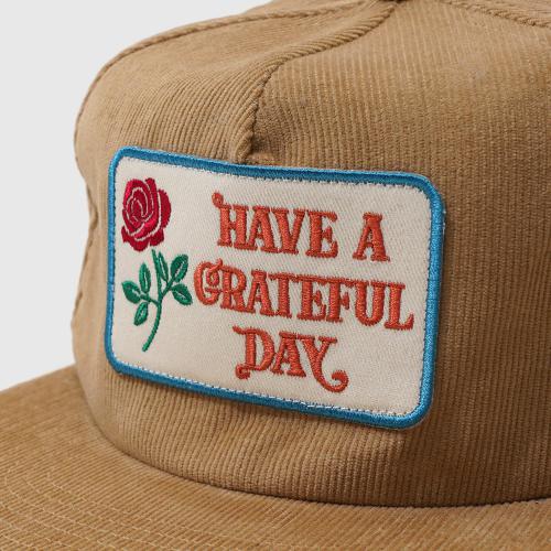 GRATEFUL DAY CORDUROY CAP -BOX LOGO