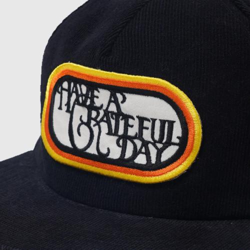 GRATEFUL DAY CORDUROY CAP -SF LOGO