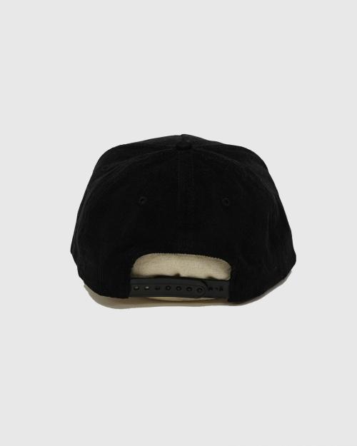 5 PANEL CORDUROY CAP  -CHENILLE