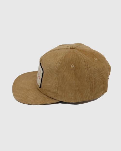 5 PANEL CORDUROY CAP  -CHENILLE