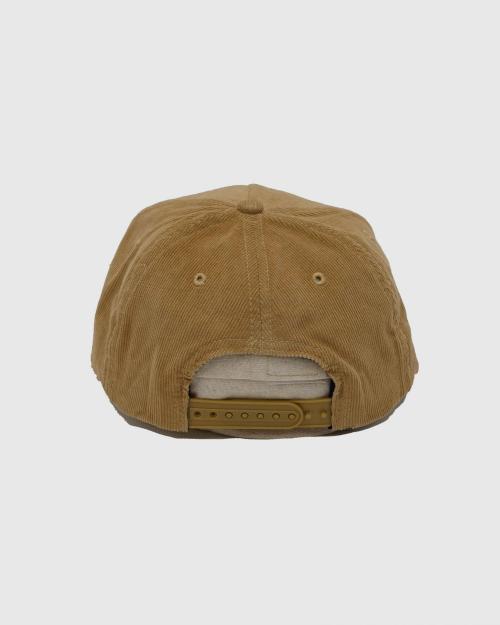 5 PANEL CORDUROY CAP  -CHENILLE