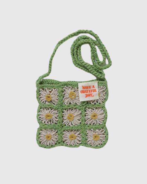 CROCHET SHOULDER BAG