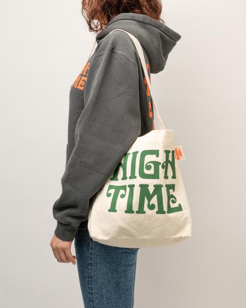 SHOULDER TOTEBAG -HIGH TIME