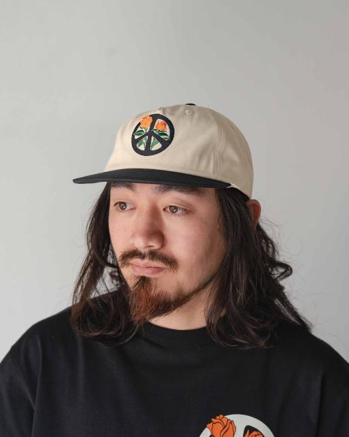 5 PANEL CAP -BLOOMING PEACE