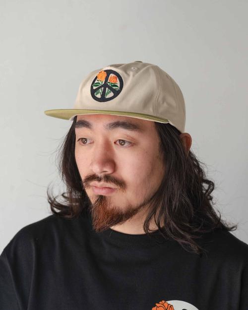5 PANEL CAP -BLOOMING PEACE
