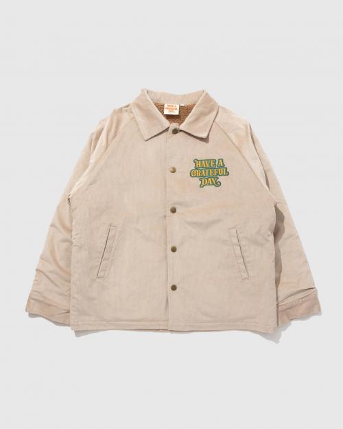 CORDUROY BOA COACH JACKET