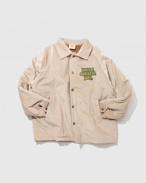 CORDUROY BOA COACH JACKET