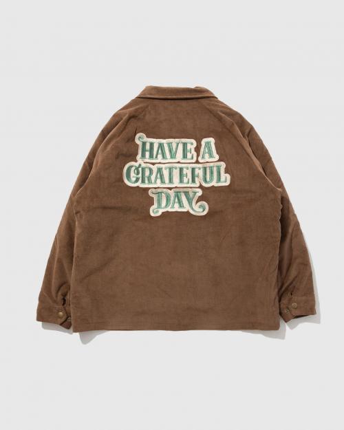 CORDUROY BOA COACH JACKET