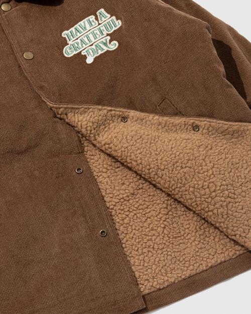 CORDUROY BOA COACH JACKET