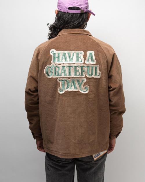 CORDUROY BOA COACH JACKET