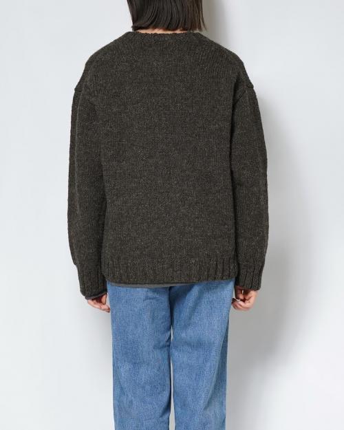 WOOL KNIT CREW