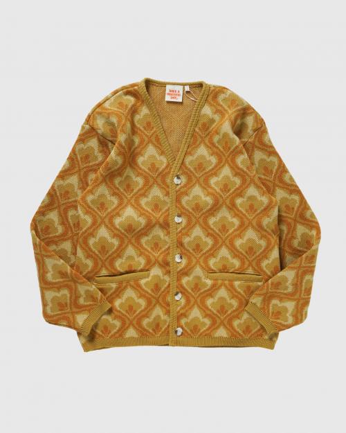 JACQUARD KNIT CARDIGAN