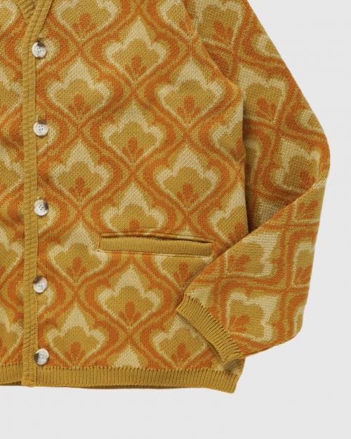 JACQUARD KNIT CARDIGAN