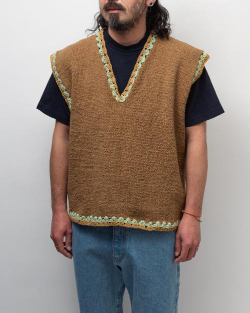 COTTON KNIT VEST