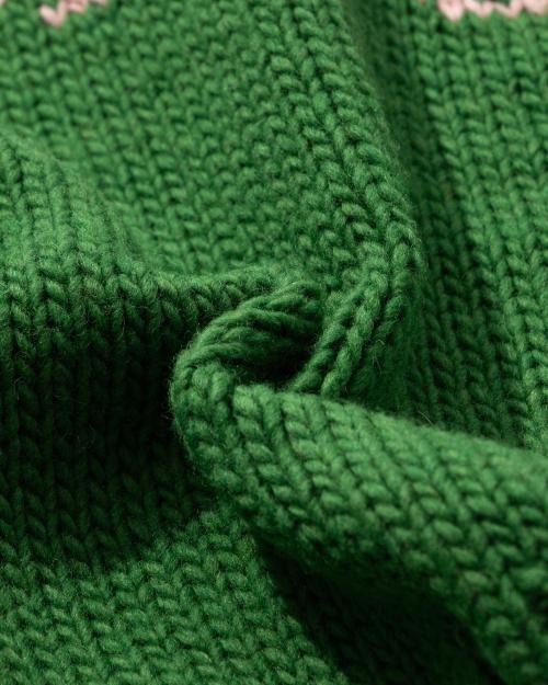 WOOL KNIT HOODIE