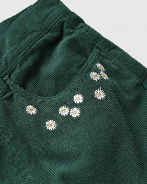 FLOWER CUT EMBROIDERY PANTS