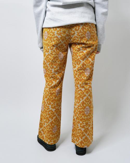 FLOWER CUT EASY PANTS