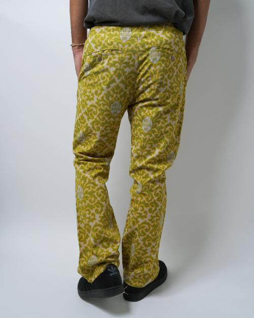 FLOWER CUT EASY PANTS