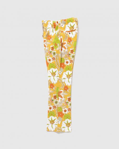 FLOWER CUT EASY PANTS