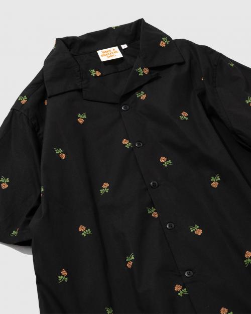 OPEN COLLAR S/S SHIRT