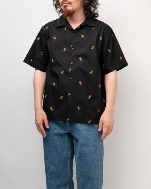 OPEN COLLAR S/S SHIRT