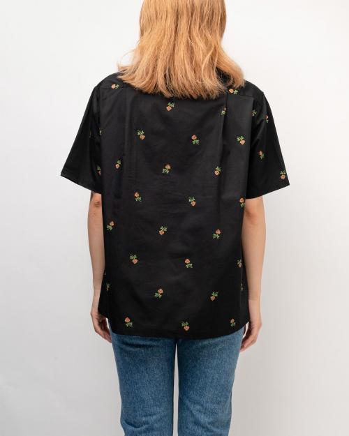 OPEN COLLAR S/S SHIRT