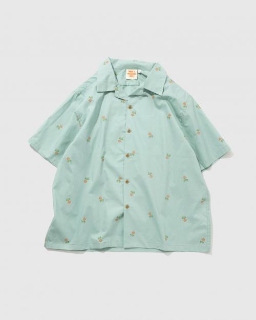 OPEN COLLAR S/S SHIRT