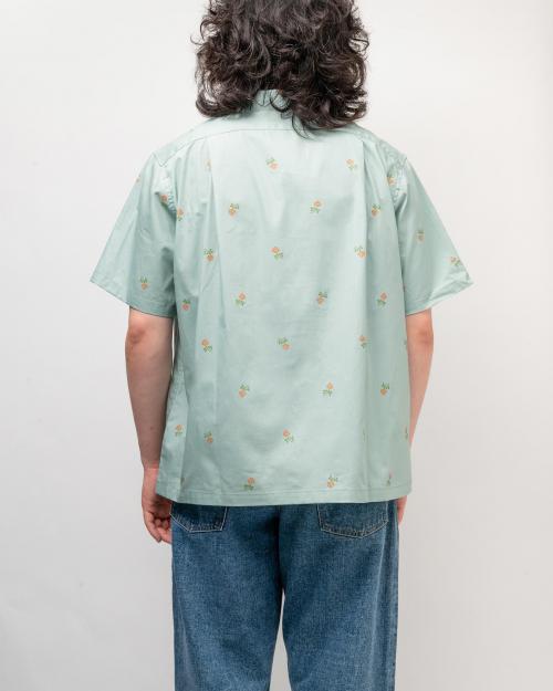 OPEN COLLAR S/S SHIRT