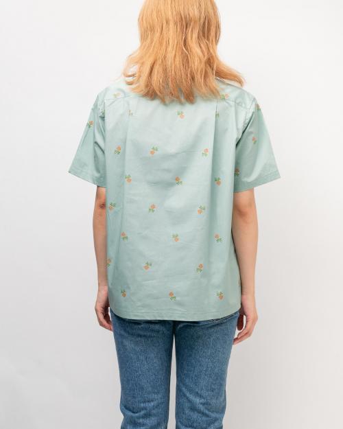 OPEN COLLAR S/S SHIRT