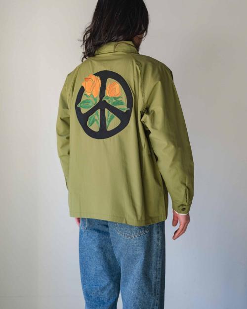 UTILITY SHIRT -BLOOMING PEACE