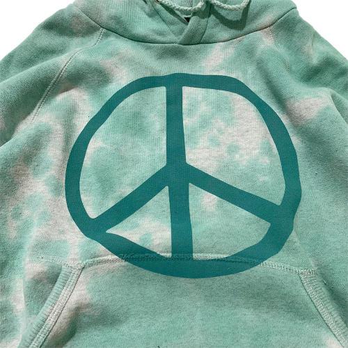 “MELT INTO PEACE”PULL PARKA／GOHEMP×DEAD  DYE