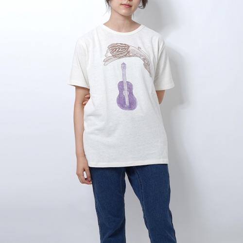 "ライオンとギター" BASIC SHORT SLEEVE TEE