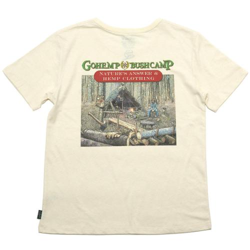 BUSH CAMP S/SL TEE／CAMP SERIES