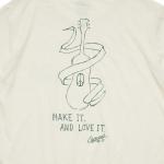 MAKE IT AND LOVE IT BASIC S/SL TEE／Caravan × GOHEMP Collaboration TEE