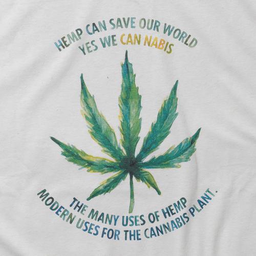 YES WE CAN NABIS<br>by GOHEMP ART CREW<br>SHORT SLEEVE TEE