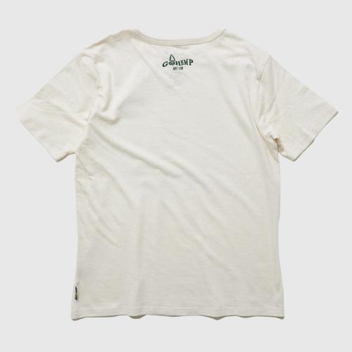 "HEMP LEAF WREATH" BASIC SHORT SLEEVE TEE