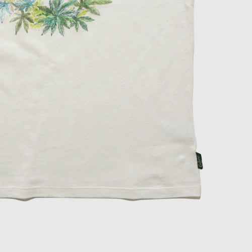 "HEMP LEAF WREATH" BASIC SHORT SLEEVE TEE