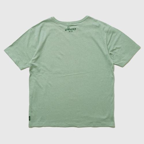 "HEMP LEAF WREATH" BASIC SHORT SLEEVE TEE