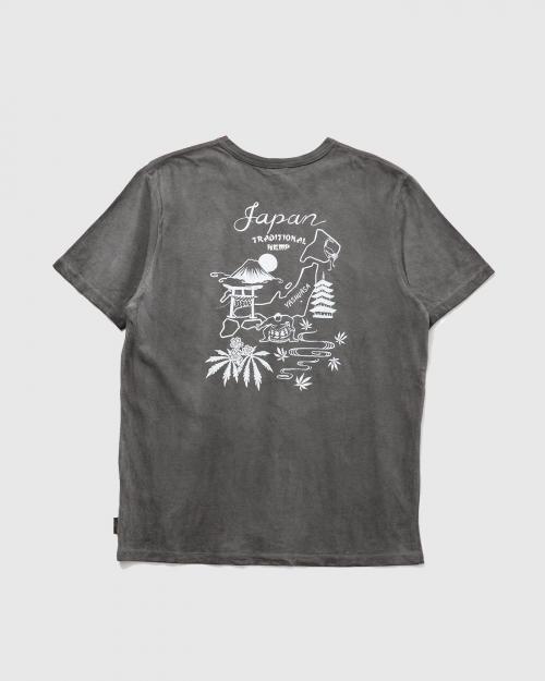 JAPAN TRADITIONAL HEMP BASIC S/SL TEE
