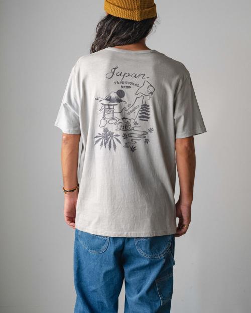 JAPAN TRADITIONAL HEMP BASIC S/SL TEE