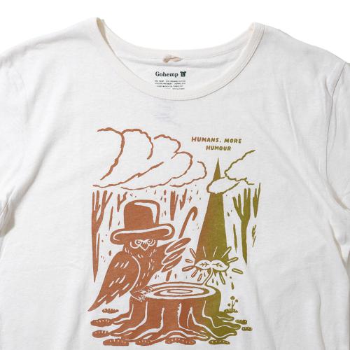 "Humans, more Humour."<br>by KOJI MAYUMI<br>SHORT SLEEVE TEE