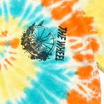BASIC S/SL TEE /GOHEMP TIE DYE PRINT