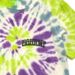 BASIC S/SL TEE /GOHEMP TIE DYE PRINT