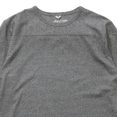 BASIC FOOTBALL TEE／H/C JERSEY（BLACK HEATHER）