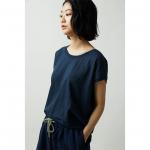 SUNNY ROUND TEE／INDIGO DYE