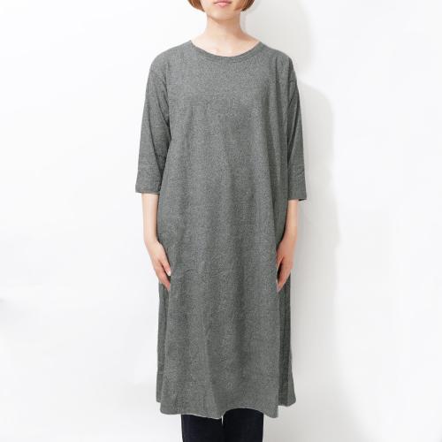 SUNNY LOOSE OP／ H/C JERSEY（BLACK HEATHER）