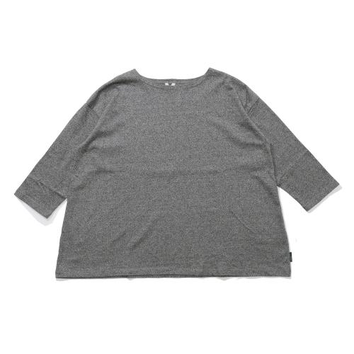 SUNNY WIDE TEE／H/C JERSEY（BLACK HEATHER）