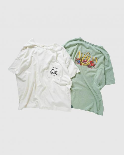 ALISHAN LOGO WIDE POCKET TEE