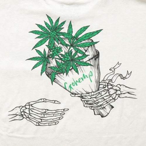 "Nature Bouquet" WIDE POCKET TEE